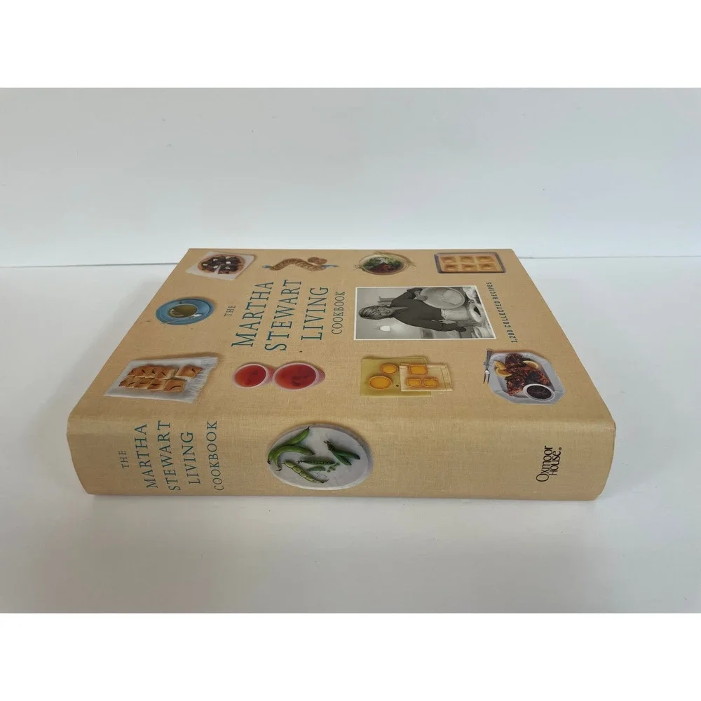 The Martha Stewart Living Cookbook 1200 Collected Recipes Hardcover 2000 Edition